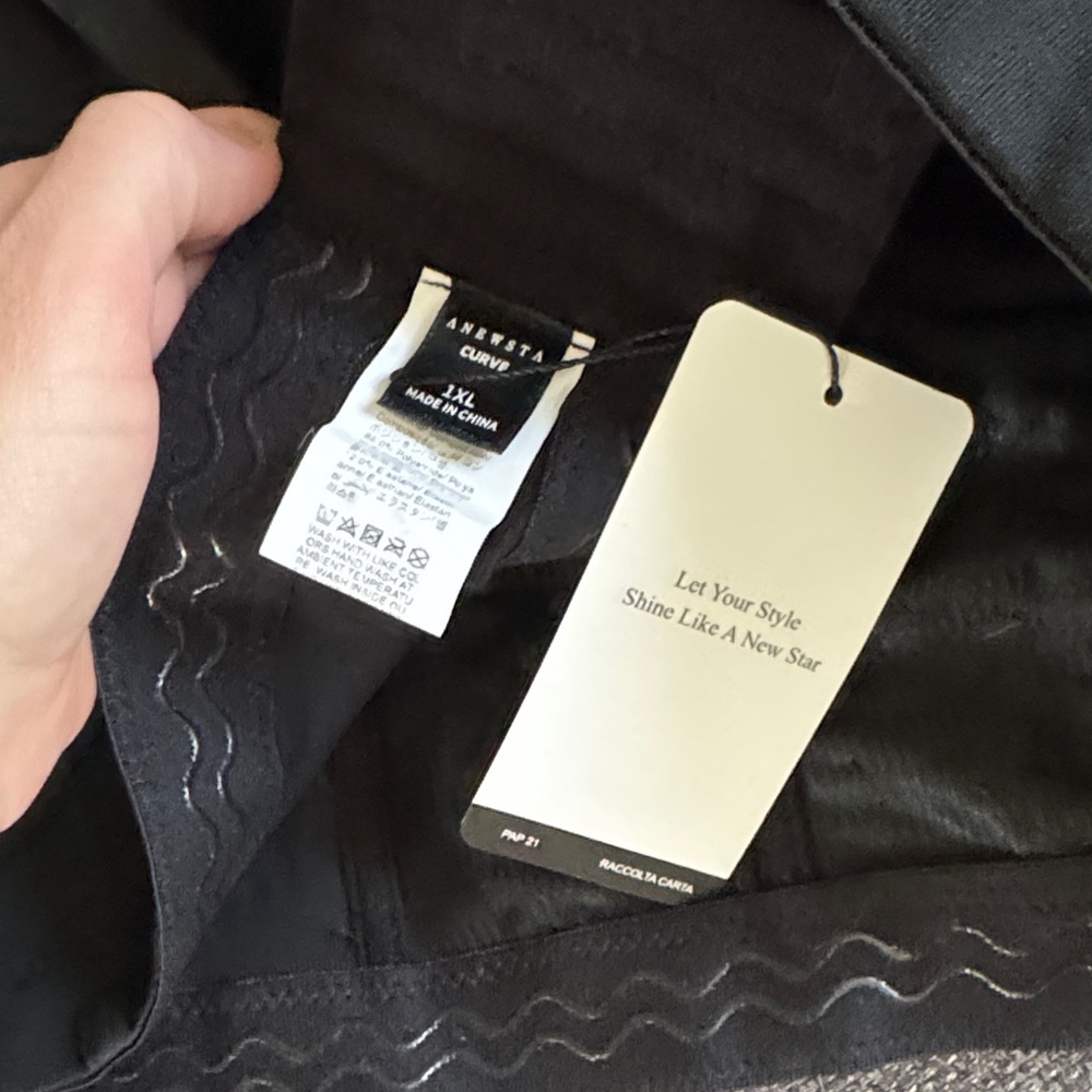 Nwt Black Beaded Bustier Top - Picture 3 of 4